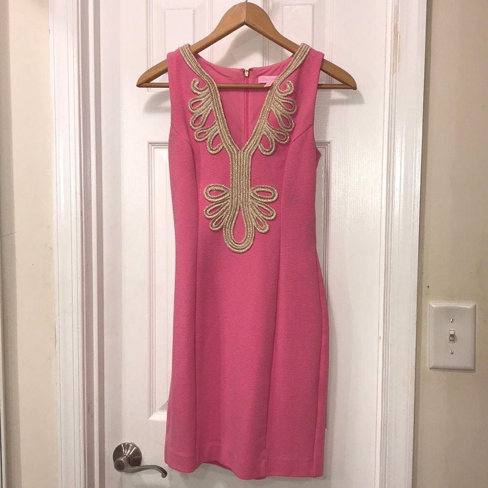 Pink Lilly Pulitzer Shift Dress
